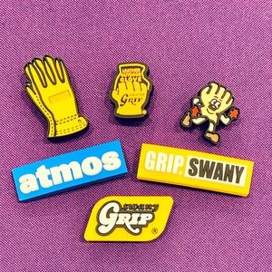 Crocs Grip Swany x atmos NEW Jibbitz